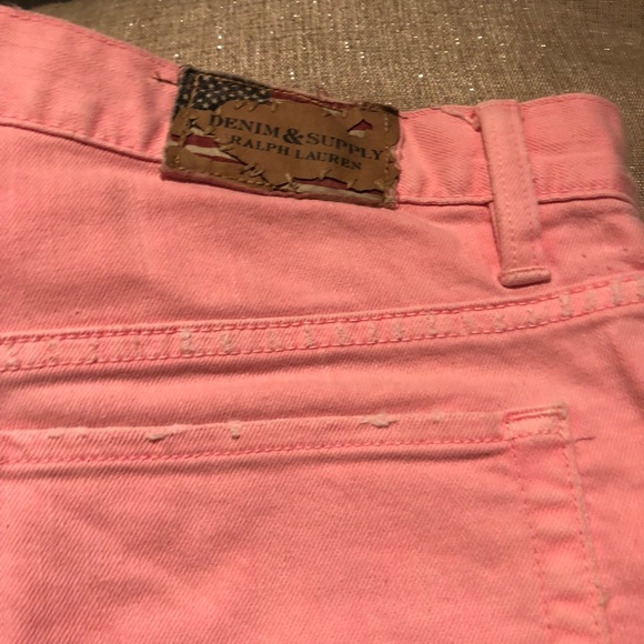 Ralph Lauren jean cut off shorts - Picture 3 of 4
